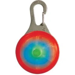 Spotlit LED Carabiner Light Red