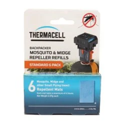 Thermacell Backpacker Mosquito Repellent Refills Mats (6 Pack) -All Outdoor Shop go 326881 z