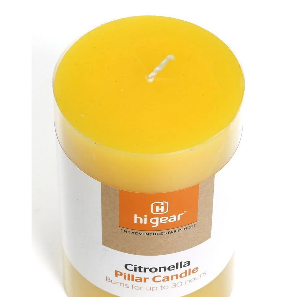 Citronella Pillar Candle 4 Citronella Pillar Candle - Image 2