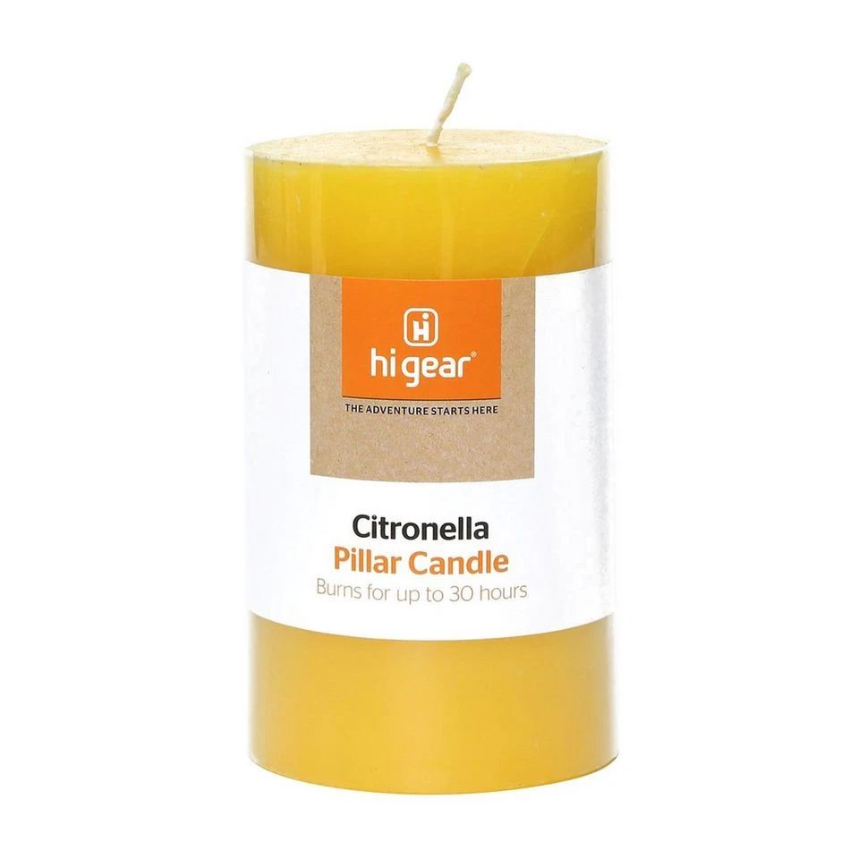 Citronella Pillar Candle 5 Citronella Pillar Candle - Image 3