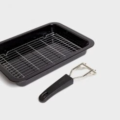 Quest Enamel Grill Pan With Handle -All Outdoor Shop go 363298 c