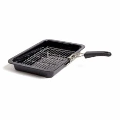 Quest Enamel Grill Pan With Handle -All Outdoor Shop go 363298 z