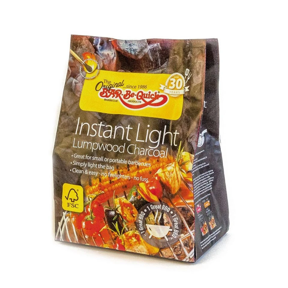 Instant Light Lumpwood Charcoal 1kg 4 Instant Light Lumpwood Charcoal 1kg - Image 2