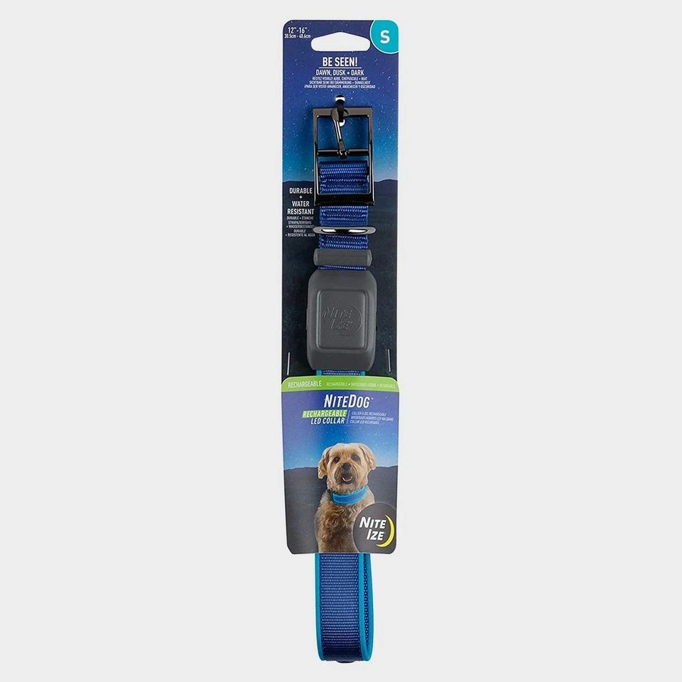 Nitedog LED Rechargeable Collar Blu 3 Nitedog LED Rechargeable Collar Blu