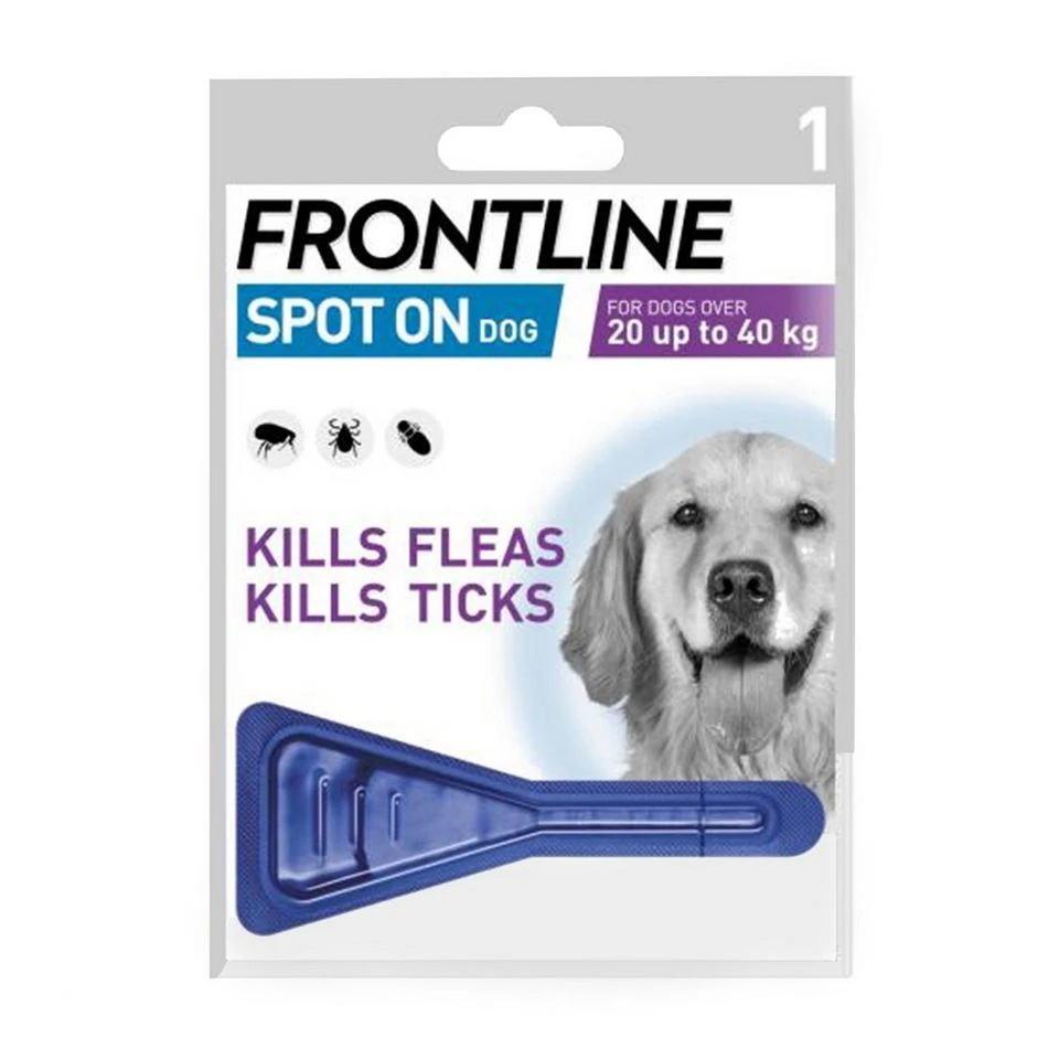 GENERIC Frontline® Spot On Dog Flea & Tick Preventative Treatment Large Dog 4 GENERIC Frontline® Spot On Dog Flea & Tick Preventative Treatment Large Dog - Image 2