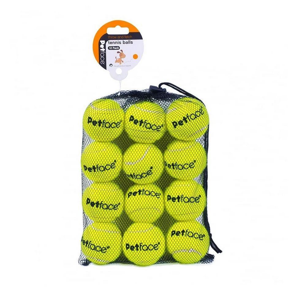 12 Pack Tennis Balls In Yellow 4 12 Pack Tennis Balls In Yellow - Image 2
